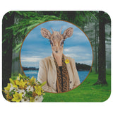 Daisy Deer Mousepad