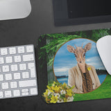 Daisy Deer Mousepad