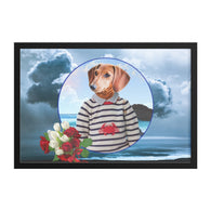 Donny Dachshund Framed Print