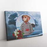 Donny Dachshund Canvas