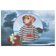 Donny Dachshund Canvas