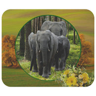 Elephant Family Mousepad