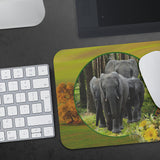 Elephant Family Mousepad