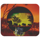 Elephant Sunset Mousepad