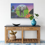 Ella Elephant Canvas