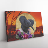 Ellie Elephant Canvas