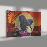 Ellie Elephant Canvas