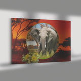 Emma Elephant Canvas