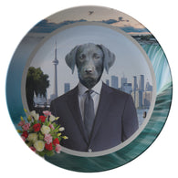 Frankie Labrador Plate - The Green Gypsie