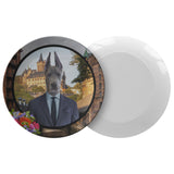 Frederick Great Dane Plate - The Green Gypsie