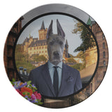 Frederick Great Dane Plate - The Green Gypsie