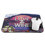 Love 2 Wine Mousepad