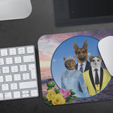 Royal Party Cat & German Shepherd Mousepad