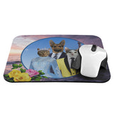 Royal Party Cat & German Shepherd Mousepad