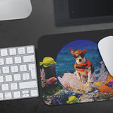 Sparky Skier Mousepad